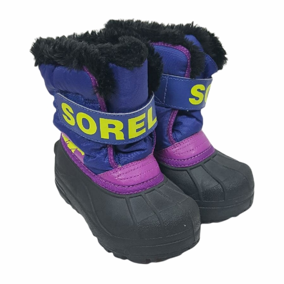 Sorel Other - Sorel Toddler Snow Commander Purple Snow Boots